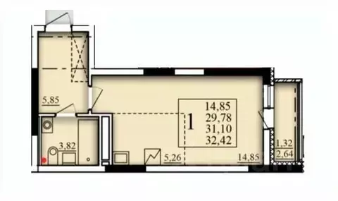 Студия Башкортостан, Уфа Затон-Восточный жилрайон, Паруса жилой ...