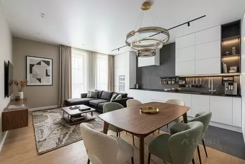 3-к кв. Москва Малая Пироговская ул., 8 (109.0 м)