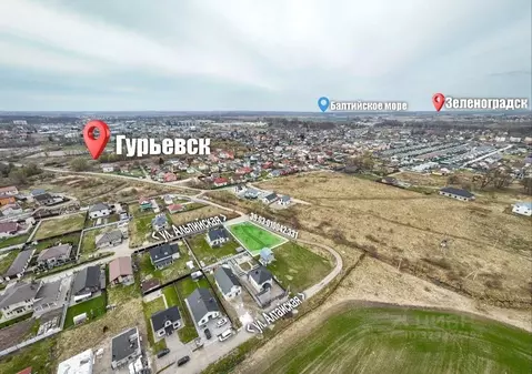 Участок в Калининградская область, Гурьевск ул. Альпийская (12.0 сот.)
