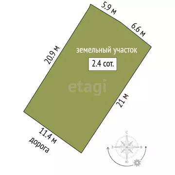 Участок в Тюменская область, Тюменский муниципальный округ, с. ...