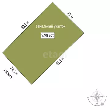 Участок в Якутск, Намский тракт, 17-й километр, проезд Оптимистов ...