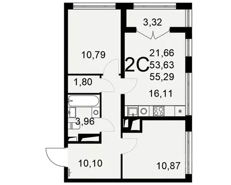 2-к кв. Тульская область, Тула Мясново мкр, Сегодня жилой комплекс ...