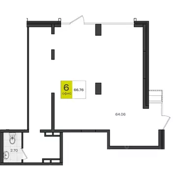 Торговая площадь в Краснодарский край, Краснодар пос. Березовый, ул. ...