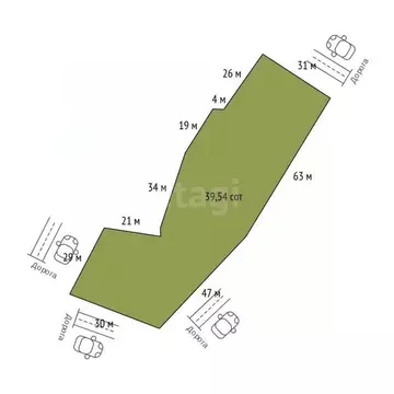 Участок в Краснодарский край, Геленджик городской округ, с. ...