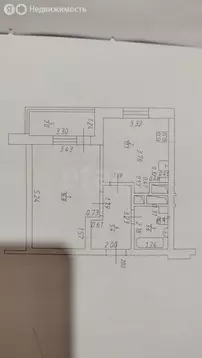 1-комнатная квартира: Казань, улица Виктора Сажинова, 7/11 (36.9 м)