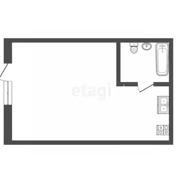 Студия Севастополь ш. Качинское, 33 (19.9 м)