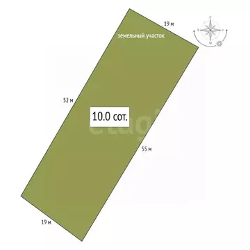 Участок в Алтай, Турочакский район, с. Турочак Зеленая ул. (10.0 сот.)