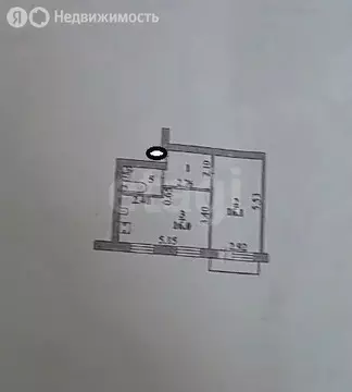 2-комнатная квартира: Липецк, улица Космонавтов, 25/3 (41.3 м)