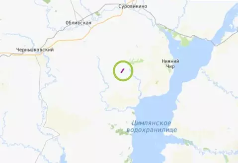 Участок в Волгоградская область, Суровикинский район, ...