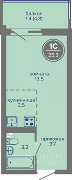 Студия Пермский край, Пермь ш. Космонавтов (25.3 м)