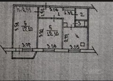 2-к кв. Чувашия, Чебоксары ул. Николая Гастелло, 1/72 (54.0 м)