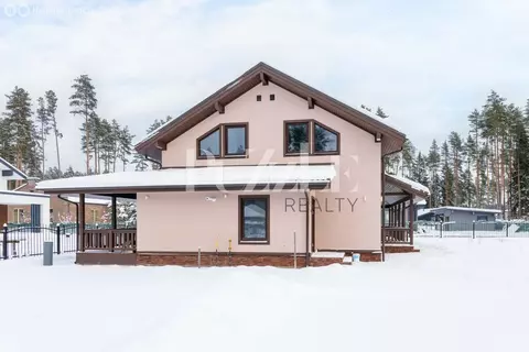 Дом в городской посёлок Рощино, коттеджный посёлок Ривер Парк (258.6 ...