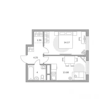 1-к кв. Московская область, Балашиха Алексеевская Роща мкр, Новая ...