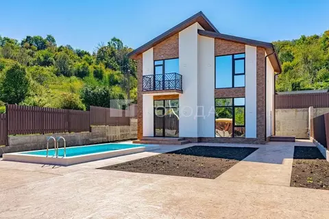 Дом в Краснодарский край, Сочи Нижняя Хобза мкр, ул. Нижнехобзинская ...