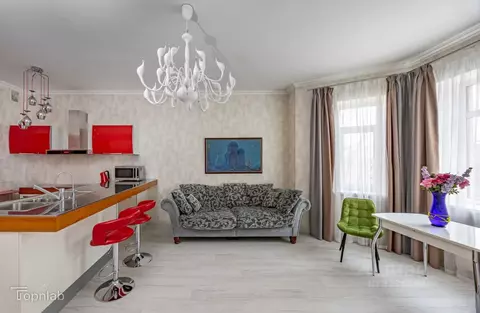 2-к кв. Санкт-Петербург Гаванская ул., 4к2 (70.0 м)