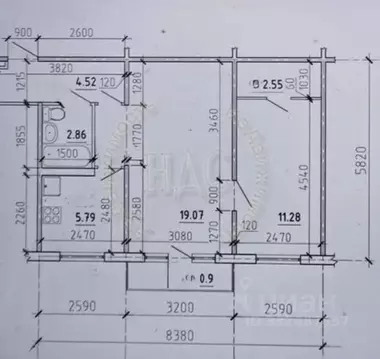 2-к кв. Курская область, Курск ул. 50 лет Октября, 4/5 (44.8 м)
