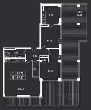 3-к кв. Крым, Ялта муниципальный округ, Гурзуф пгт Море Ялта жилой ...