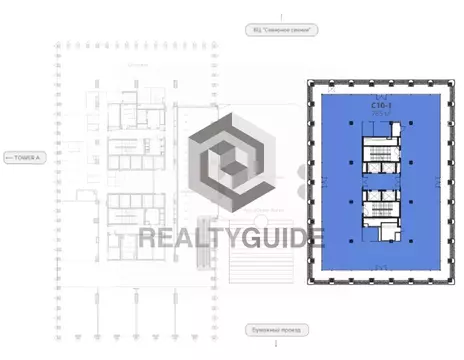 Офис в Москва Бумажный проезд, 19С3 (785 м)