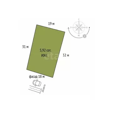 Участок в Краснодарский край, Геленджик городской округ, с. ...