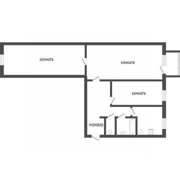 3-к кв. Бурятия, Улан-Удэ бул. Карла Маркса, 29А (49.0 м)