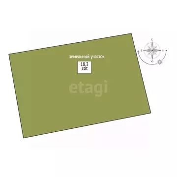 Участок в Свердловская область, Ивдель ул. Горная, 1А (18.3 сот.)