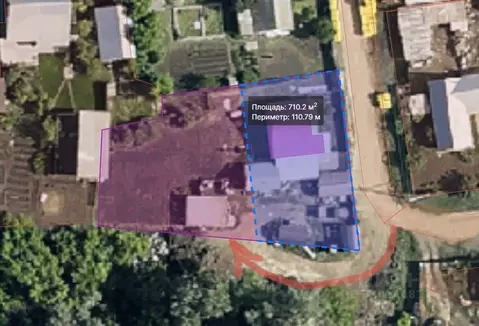 Участок в Оренбургская область, Оренбургский район, с. Нежинка ...