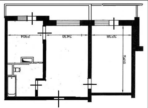 2-к кв. Москва Мичуринский просп., 21К1 (61.0 м)