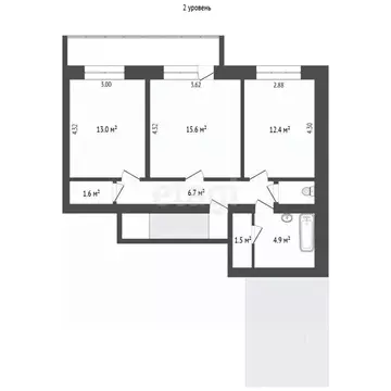 4-к кв. Калужская область, Калуга ул. Фридриха Энгельса, 147 (131.3 м)