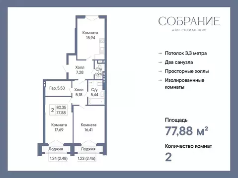 2-к кв. Ростовская область, Ростов-на-Дону Социалистическая ул., 116 ...