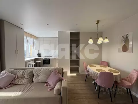 2-к кв. Тульская область, Тула ул. Сурикова, 22к1 (64.4 м)