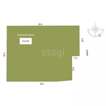 Участок в Тюменская область, Нижнетавдинский муниципальный округ, ...