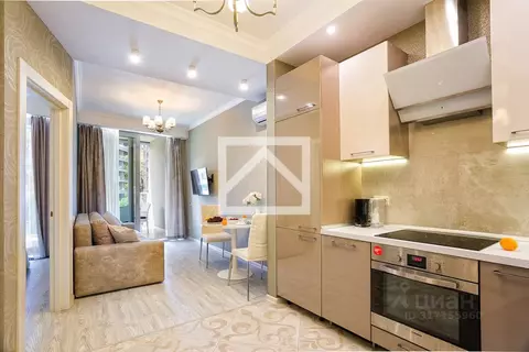 2-к кв. Крым, Ялта Приморский парк имени Гагарина кв-л, 9 (48.0 м)