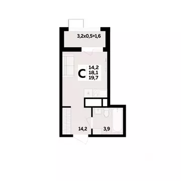 1-к кв. Адыгея, Тахтамукайский район, Старобжегокайское с/пос, Новая ...