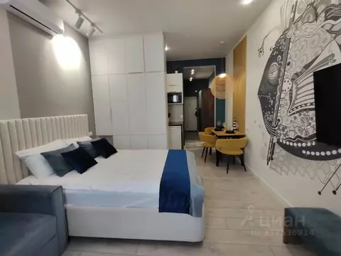 1-к кв. Калининградская область, Зеленоградск ул. Гагарина, 87 (35.0 ...