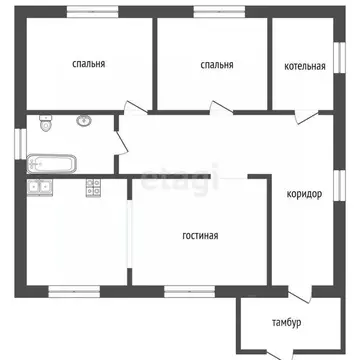 Дом в Тюменская область, Тюмень Раздолье садовое товарищество, ул. 1-я ...