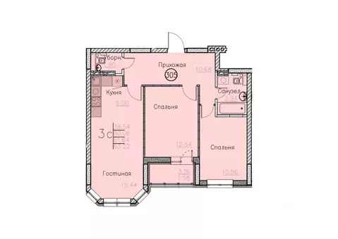 Свободной планировки кв. Саратовская область, Энгельс ул. Республики, ...