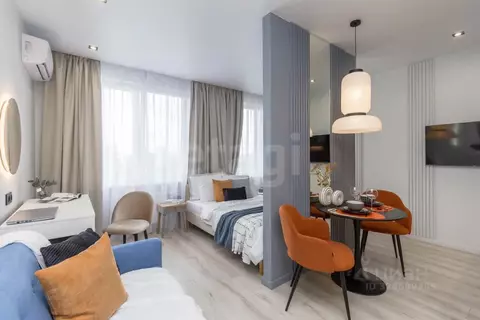 Студия Тюменская область, Тюмень ул. Краснооктябрьская, 8 (33.2 м)