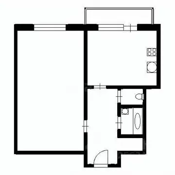 1-к кв. Воронежская область, Воронеж ул. Мордасовой, 9а (40.0 м)