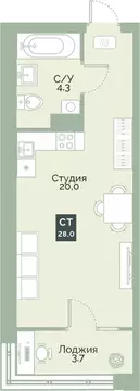 Студия Курганская область, Курган Заозерный жилрайон, Районы-Кварталы ...