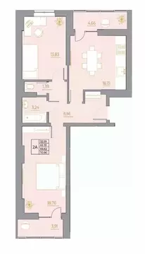 2-к кв. Ростовская область, Ростов-на-Дону Новый Горизонт жилой ...