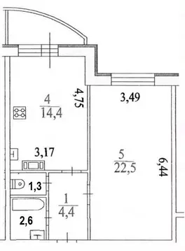 1-к кв. Ленинградская область, Сертолово Всеволожский район, ул. ...