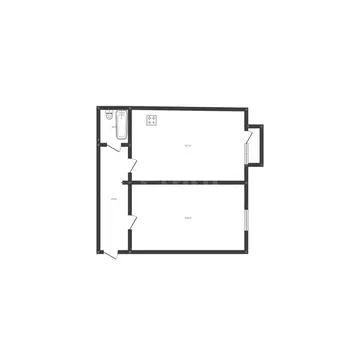 1-комнатная квартира: Ангарск, ул. Коминтерна (39 м)