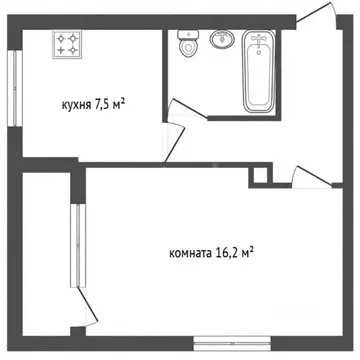 1-к кв. Ярославская область, Ярославль ул. Лисицына, 13 (36.1 м)