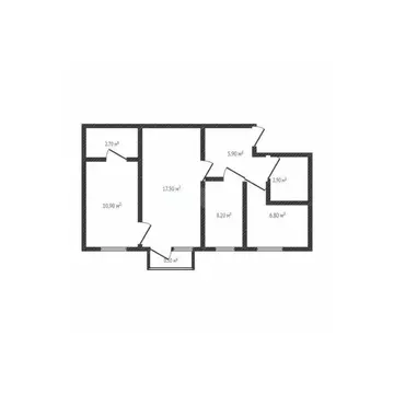 3-к кв. Брянская область, Брянск ул. Володарского, 48 (54.9 м)