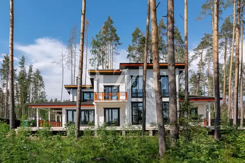 Дом в Ленинградская область, Выборгский район, Полянское с/пос, пос. ...