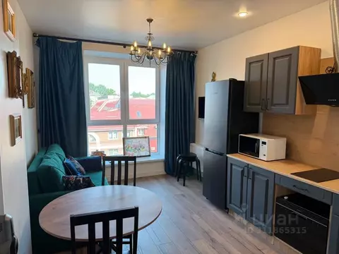 1-к кв. Ярославская область, Ярославль ул. Городской Вал, 15к2 (44.0 ...