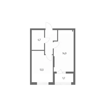1-к кв. Калининградская область, Калининград пос. Лермонтовский, ул. ...