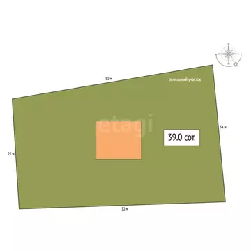 Участок в село Артыбаш, Телецкая улица (39 м)