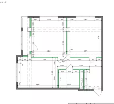 3-к кв. Краснодарский край, Сочи Донская мкр, ул. Пасечная, 30 (84.4 ...