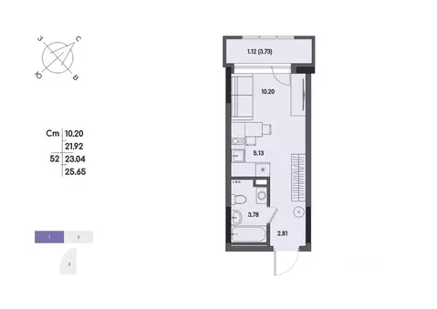 Студия Удмуртия, Ижевск ул. Джамбула, 83 (23.04 м)